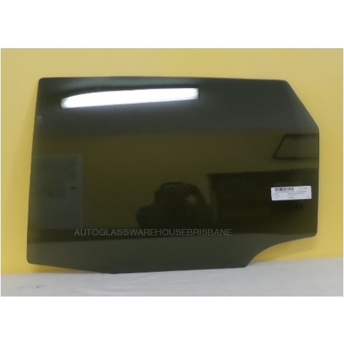 suitable for TOYOTA COROLLA ZRE182R - 10/2012 to 6/2018  - 5DR HATCH - PASSENGER - LEFT SIDE REAR DOOR GLASS - PRIVACY TINT - NEW