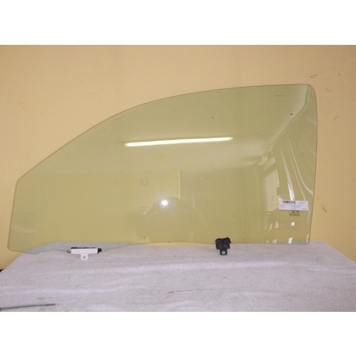 suitable for TOYOTA HILUX ZN210 - 4/2005 to 6/2015 - 2DR UTE - PASSENGERS - LEFT SIDE FRONT DOOR GLASS - WITH FITTING - GREEN - NEW