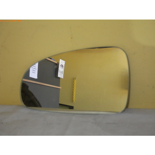HOLDEN BARINA TK - 12/2005 to 12/2010 - 3DR/5DR HATCH - LEFT SIDE MIRROR (NOT HEATED GLASS ONLY) - 180mm WIDE X 100mm HIGH - NEW