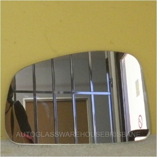 NISSAN TIIDA C11 - 2/2006 to 12/2013 - 5DR HATCH - PASSENGERS - LEFT SIDE MIRROR - FLAT GLASS ONLY - 169MM x 108MM - NEW