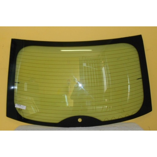 FORD FOCUS LS/LT - 6/2005 to 4/2009 - 5DR HATCH - REAR WINDSCREEN GLASS - HEATED - WIPER HOLE - 695h X 1210w - NEW