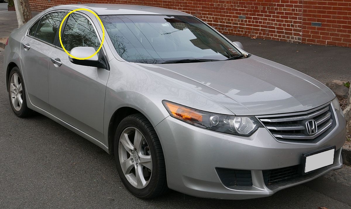 Passanger Side Right Rear Door Window Glass Compatible With Toyota Venza 2021-2024