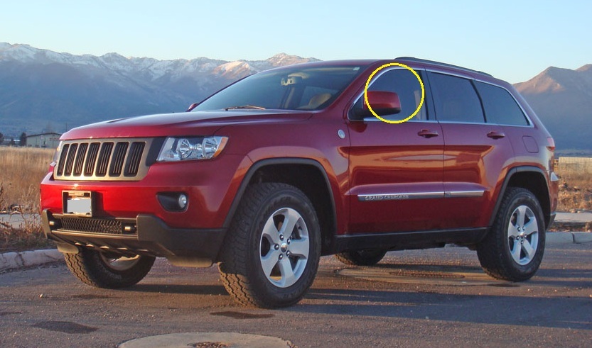 JEEP,GRAND,CHEROKEE,WK, 1/11>CURRENT, LEFT,SIDE,FRONT,DOOR