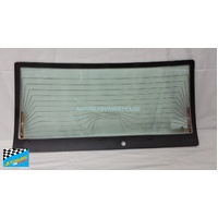 SUZUKI SWIFT CINO/MF/MG/MH - 1/1989 to 1/2000 - 3DR HATCH - REAR WINDSCREEN GLASS - HEATED (WITH WIPER HOLE) - GREEN - NEW
