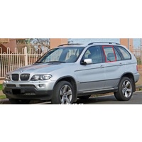 BMW X5 E53 - 9/2000 to 3/2007 - 4DR WAGON - PASSENGERS - LEFT SIDE REAR DOOR GLASS - NEW