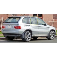 BMW X5 E53 - 9/2000 to 3/2007 - 4DR WAGON - DRIVERS - RIGHT SIDE REAR DOOR GLASS - NEW