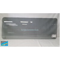 FORD ECONOVAN JG/JH SERIES - 5/1984 to 12/2005 - MWB VAN - DRIVERS - RIGHT SIDE REAR FIXED GLASS (495H X 1280L) - GREY - NEW