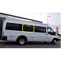 FORD TRANSIT VH/VJ/VM - 10/2000 TO 9/2014 - JUMBO & SUPER LWB VAN - RIGHT SIDE MIDDLE BONDED CARGO GLASS  - NEW