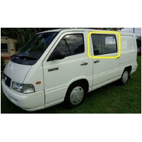 MERCEDES MB100/MB140 - 11/1999 to 12/2004 - SWB/LWB VAN - LEFT or RIGHT SIDE - FRONT or REAR  FIXED GLASS **530mm  X 1125mm COMMON - CLEAR - NEW