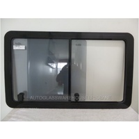 MERCEDES SPRINTER  - 2/1998 to 9/2006 - VAN - LEFT SLIDING DOOR SLIDING UNIT - BONDED- ALUMINUM FRAME (630h X 1040w) - NEW
