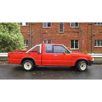 FORD COURIER PC/PD - 2/1985 to 1/1999 - SINGLE/SUPER/ DUAL CAB - UTILITY - DRIVERS - RIGHT SIDE FRONT QUARTER GLASS - CLEAR - 258MM X 248MM - NEW