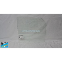 NISSAN PATROL MQ/GQ/Y60 - WAGON/UTE - 6/1980 TO 4/1999 - DRIVERS - RIGHT SIDE FRONT DOOR GLASS (570w - WITH VENT) - CLEAR - NEW