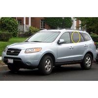 HYUNDAI SANTA FE CM - 5/2006 to 08/2012 - 5DR WAGON - PASSENGERS - LEFT SIDE REAR DOOR GLASS - NEW