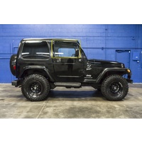 JEEP WRANGLER TJ - 11/1996 TO 2/2007 - 2DR/4DR WAGON - RIGHT SIDE FRONT DOOR GLASS  - NEW