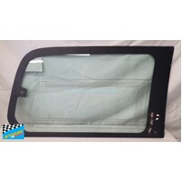 suitable for TOYOTA LANDCRUISER 100 SERIES - 4/1998 TO 10/2007 - 5DR WAGON - LEFT SIDE CARGO FLIPPER GLASS - ANTENNA - GLASS ONLY - NEW