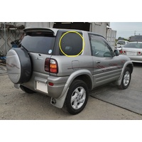 suitable for TOYOTA RAV4  SXA11R 10 SERIES - 7/1994 to 4/2000 - 3DR WAGON - RIGHT SIDE FLIPPER REAR GLASS - NEW