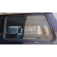 NISSAN PATROL MQ/GQ - 1980 TO 1997 - 5DR WAGON - PASSENGERS - LEFT SIDE REAR CARGO GLASS - ONE PIECE - NEW