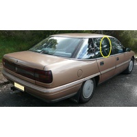 HOLDEN STATESMAN VQ/ VS - 3/1990 to 6/1999 - 4DR SEDAN - DRIVERS - RIGHT SIDE -REAR DOOR GLASS - (Second-hand)
