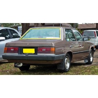 suitable for TOYOTA CORONA ST141/ RT142 - 8/1983 to 1987 - 4DR SEDAN - REAR WINDSCREEN GLASS  - (SECOND-HAND)