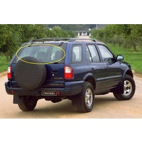 HOLDEN FRONTERA UES30 - 2/1999 to 12/2003 - 4DR WAGON - REAR WINDSCREEN GLASS - 14 HOLES - NO SPARE WHEEL ON TAILGATE - WITHOUT CUT OUT - NEW