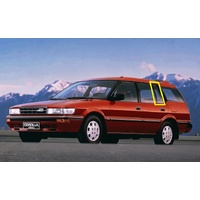 suitable for TOYOTA COROLLA AE95R - 1/1988 to 6/1996 - 4DR WAGON - LEFT SIDE REAR QUARTER GLASS - NEW