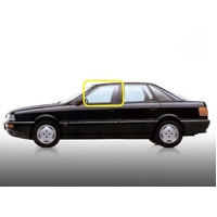 AUDI 80 90 B3 B4 QUATTRO - 1/1987 TO 6/1995 - 4DR SEDAN - PASSENGERS - LEFT SIDE FRONT DOOR GLASS - (Second-hand)