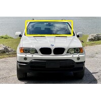 BMW X5 E53 - 9/2000 to 3/2007 - 4DR WAGON - FRONT WINDSCREEN GLASS (NO RAIN SENSOR) - NEW
