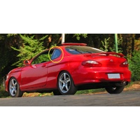 HYUNDAI SX - 7/1996 to 2/2002 - 2DR COUPE- PASSENGERS - LEFT SIDE OPERA GLASS - ENCAPSULATED - (Second-hand)
