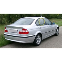 BMW 3 SERIES E46 - 8/1998 to 1/2005 - 4DR SEDAN - DRIVERS - RIGHT SIDE REAR DOOR GLASS - NEW