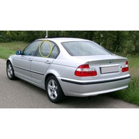 BMW 3 SERIES E46 - 8/1998 to 1/2005 - 4DR SEDAN - PASSENGER - LEFT SIDE REAR DOOR GLASS - NEW