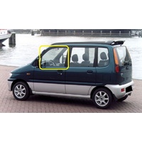 DAIHATSU MOVE L601 - 2/1997 to 1/2001 - 5DR WAGON - PASSENGER - LEFT SIDE FRONT DOOR GLASS - NEW