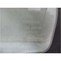 NISSAN 350Z Z33 - 12/2002 TO 4/2009 - 2DR COUPE - RIGHT SIDE OPERA GLASS - ENCAPSULATED - (Second-hand)