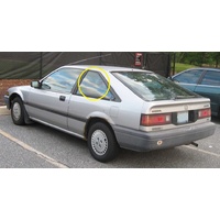HONDA ACCORD HATCHBACK 1/84 to 12/85 JHM AAD  3DR  HATCH LEFT SIDE OPERA GLASS - (Second-hand)