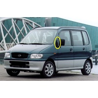 DAIHATSU MOVE L601 - 2/1997 to 1/2001 - 5DR WAGON - PASSENGERS - LEFT SIDE FRONT QUARTER GLASS - (Second-hand)