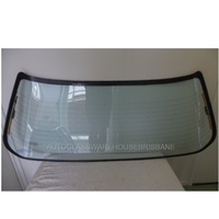 HONDA PRELUDE BA4 4WS - 9/1987 to 11/1991 - 2DR COUPE - REAR WINDSCREEN GLASS - NO HOLE - (Second-hand)