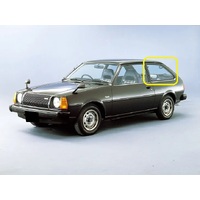 MAZDA 323 FA4TS - 3/1977 to 9/1980 - 3DR HATCH - PASSENGERS - LEFT SIDE REAR FLIPPER GLASS - (Second-hand)
