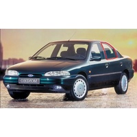 FORD MONDEO HA/HB - 4/5DR SEDAN/HATCH  7/95>11/96 - LEFT SIDE REAR DOOR GLASS - (Second-hand)
