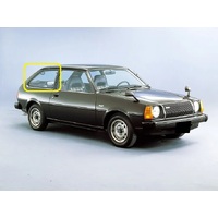 MAZDA 323 FA4TS - 3/1977 to 9/1980 - 3DR HATCH - DRIVERS - RIGHT SIDE REAR FLIPPER GLASS - (Second-hand)