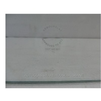 HOLDEN TORANA LC - LJ - 5/1967 to 3/1974 - SEDAN/COUPE - REAR WINDSCREEN GLASS - CLEAR  (1205 x 465) - NEW - MADE TO ORDER
