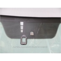 suitable for TOYOTA PRIUS ZVW30R - 7/2009 to 12/2015 - 5DR HATCH - FRONT WINDSCREEN GLASS - RAIN SENSOR,MIRROR BUTTON INSIDE DOT SHADE,TOP MOULD - GRE