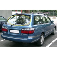 MAZDA 626 GW - 1/1998 to 8/2002 - 4DR WAGON - REAR WINDSCREEN GLASS - HEATED - GREEN - NEW