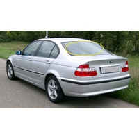 BMW 3 SERIES E46 - 8/1998 to 1/2005 - 4DR SEDAN - REAR WINDSCREEN GLASS - HEATED - NEW