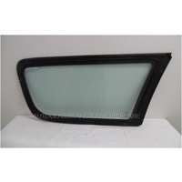 suitable for TOYOTA CAMRY SDV10 - 2/1993 to 8/1997 - 4DR WAGON - PASSENGERS - LEFT SIDE REAR CARGO GLASS - ENCAPSULATED  (SECOND-HAND)