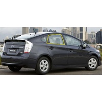 suitable for TOYOTA PRIUS ZVW30R - 7/2009 to 12/2015 - 5DR HATCH - DRIVERS - RIGHT SIDE REAR DOOR GLASS - NEW