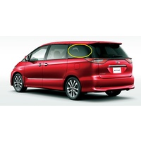 suitable for TOYOTA TARAGO ACR50R - 3/2006 to CURRENT - WAGON - PASSENGERS - LEFT SIDE CARGO GLASS - (SECOND-HAND)