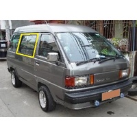 suitable for TOYOTA LITEACE KM30 - 8/1985 to 3/1992 - VAN - DRIVERS - RIGHT SIDE MIDDLE GLASS - 405MM X 920MM - NEW