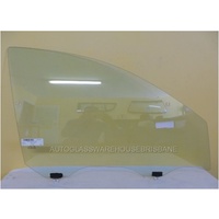 NISSAN MICRA K13 - 11/2010 TO CURRENT - 5DR HATCH - DRIVER - RIGHT SIDE FRONT DOOR GLASS - GREEN - NEW