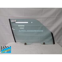 suitable for TOYOTA CRESSIDA MX73 - 10/1984 to 9/1988 - 4DR SEDAN - DRIVERS - RIGHT SIDE FRONT DOOR GLASS - (SECOND HAND)