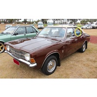FORD CORTINA TC - 1970 to 1973 - 4DR SEDAN - PASSENGERS - LEFT SIDE REAR DOOR GLASS - NO HOLES - CLEAR - MADE TO ORDER - NEW