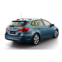 HOLDEN CRUZE JH - 11/2011 to 12/2016 - 5DR WAGON - DRIVERS - RIGHT SIDE REAR CARGO GLASS - ENCAPSULATED - (Second-hand)